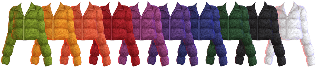 Галерея мода Зимняя куртка Cheshire Coat #4